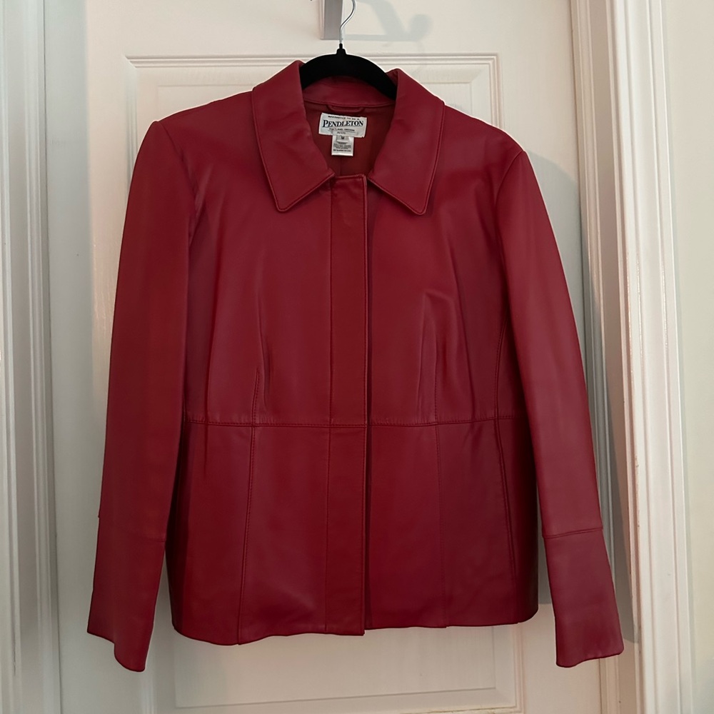 Red Leather Jacket